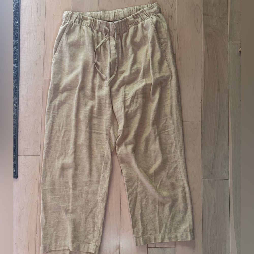 Gap linen easy pant